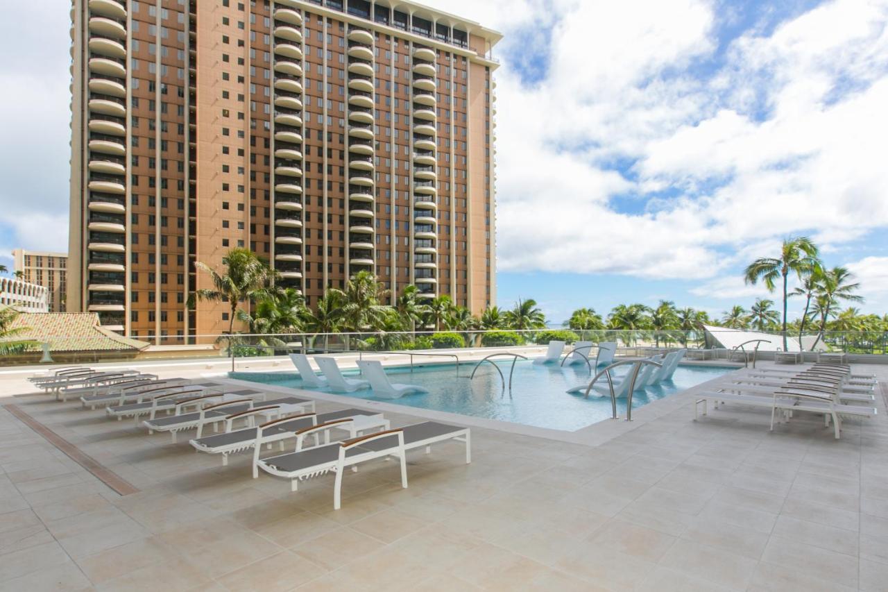 Ilikai Tower One Bedroom Lagoon View Waikiki Condos With Lanai & Free Wifi Honolulu Pokój zdjęcie