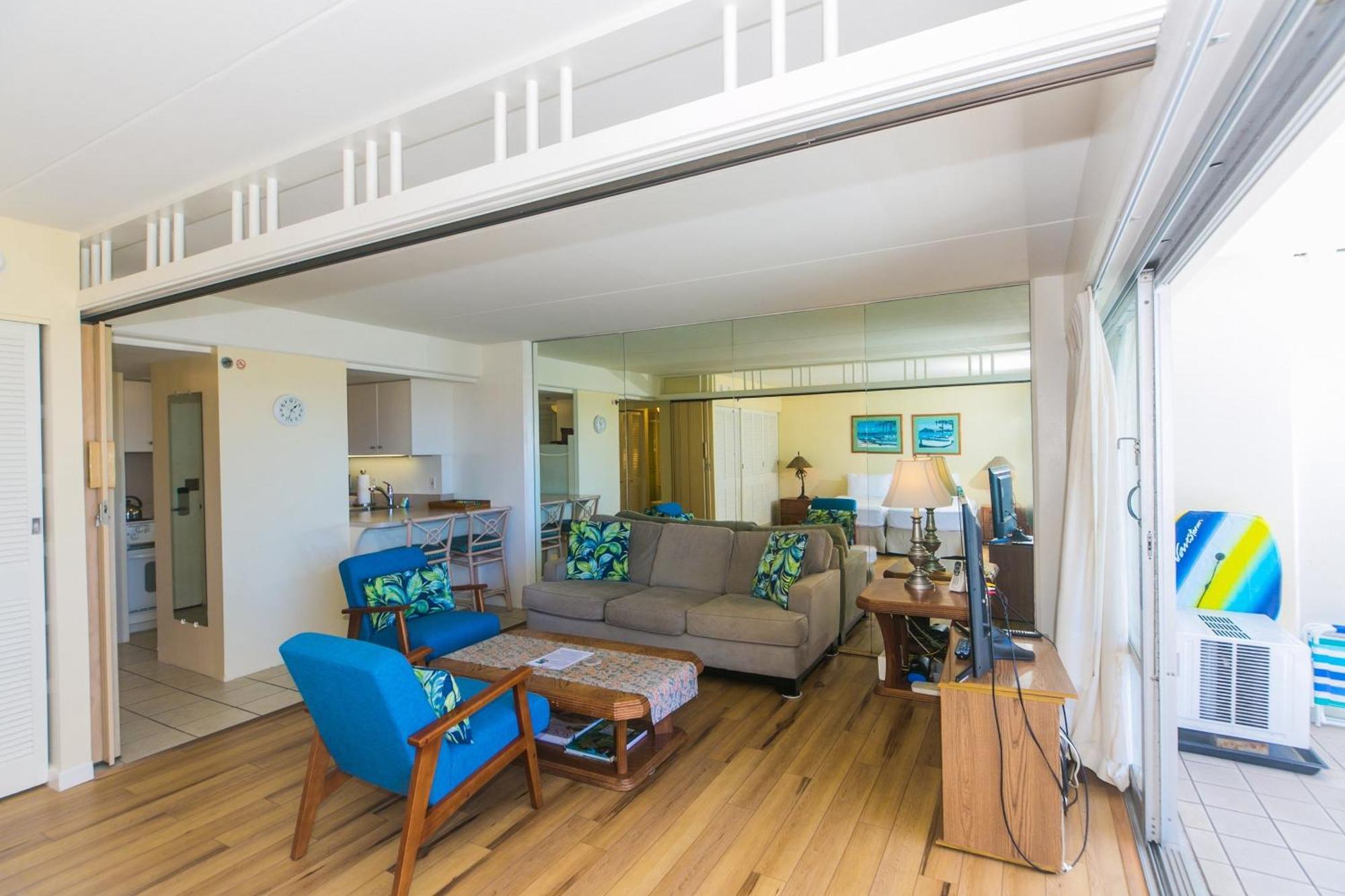 Ilikai Tower One Bedroom Lagoon View Waikiki Condos With Lanai & Free Wifi Honolulu Pokój zdjęcie