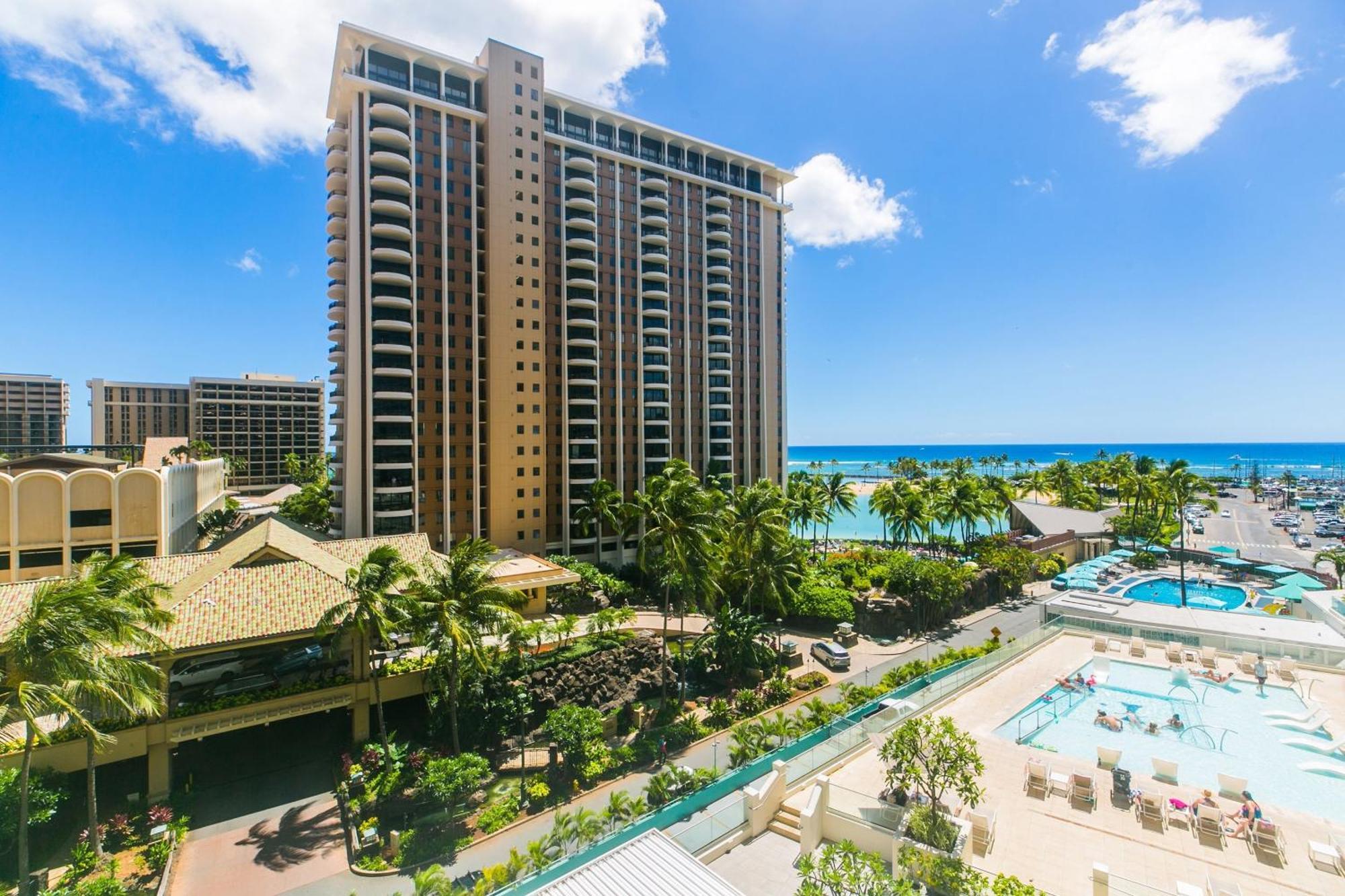 Ilikai Tower One Bedroom Lagoon View Waikiki Condos With Lanai & Free Wifi Honolulu Pokój zdjęcie
