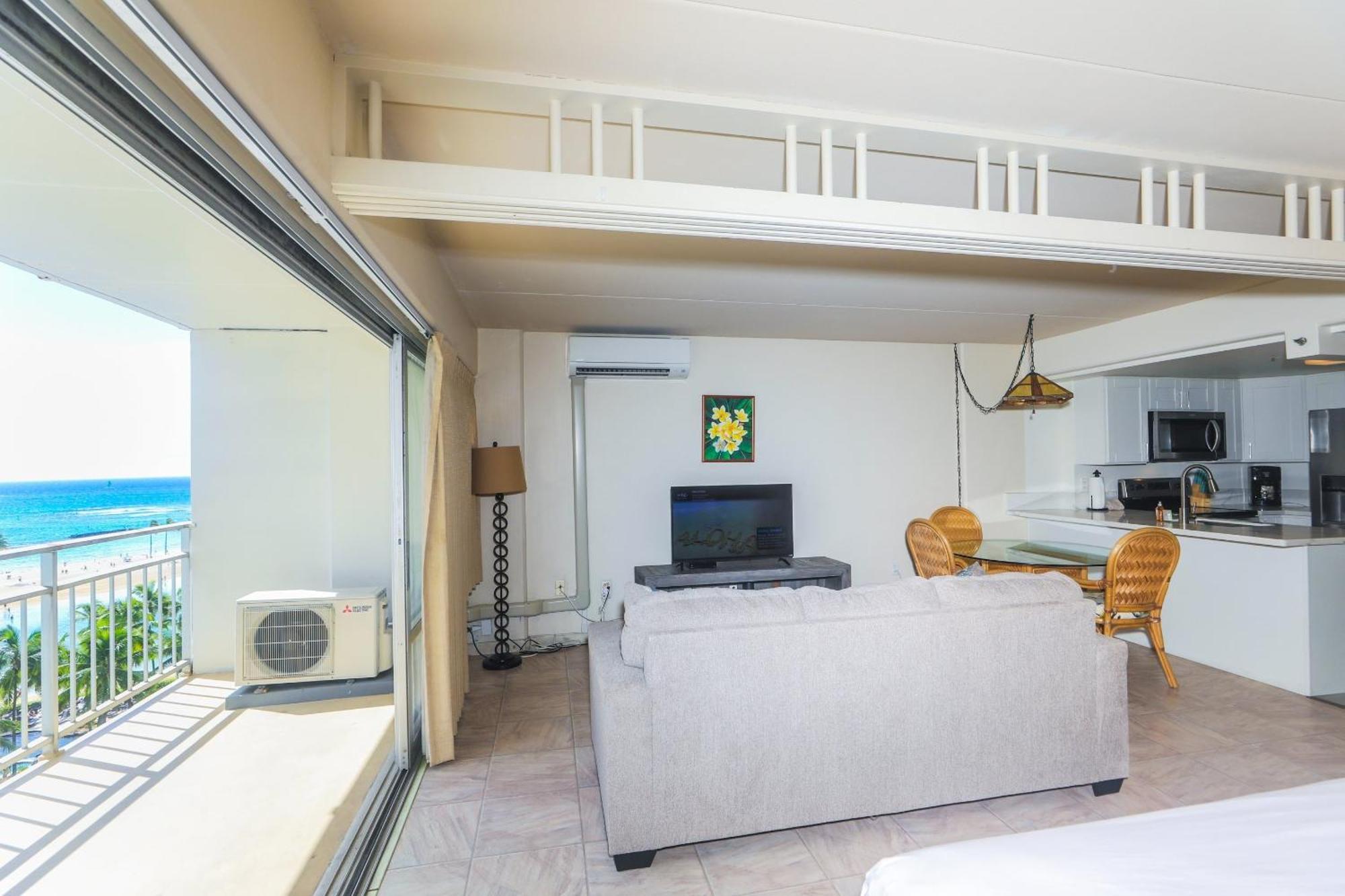 Ilikai Tower One Bedroom Lagoon View Waikiki Condos With Lanai & Free Wifi Honolulu Pokój zdjęcie